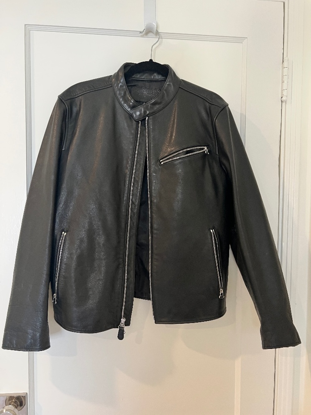 7 For All Mankind Leather Jacket